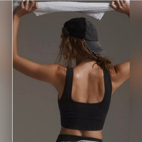 🌟 NWOT 🌟 Free People Good Karma Square Neck Bra - Picture 2 of 3